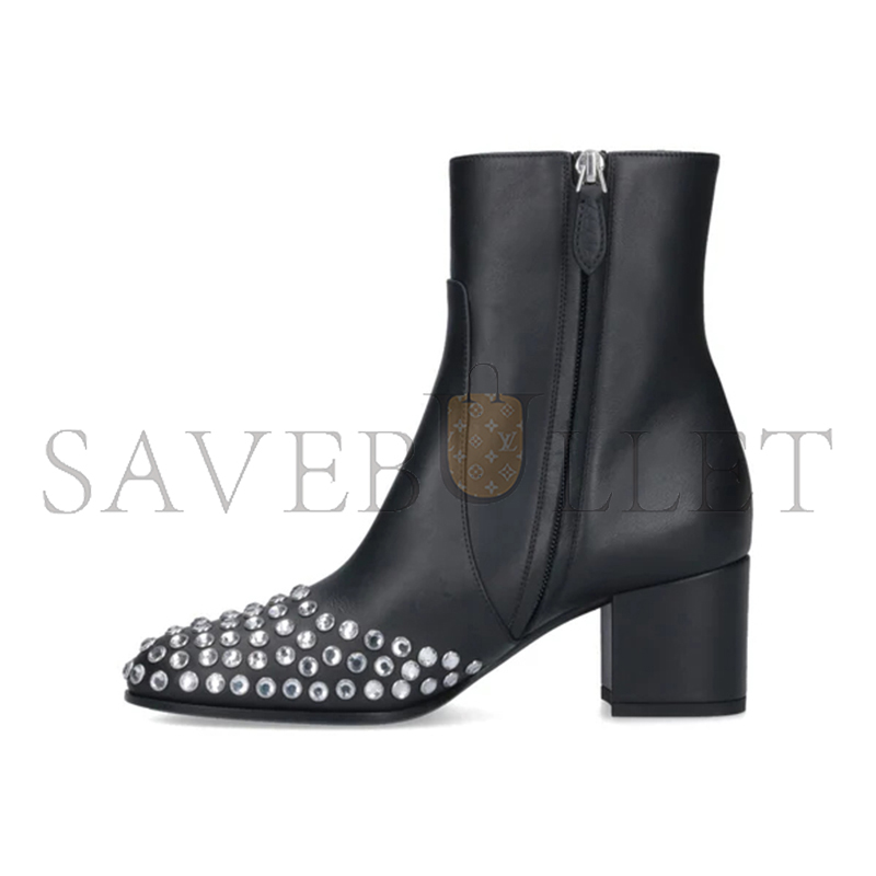 A1a1a BLACK ANKLE BOOTS AA3B089CK291